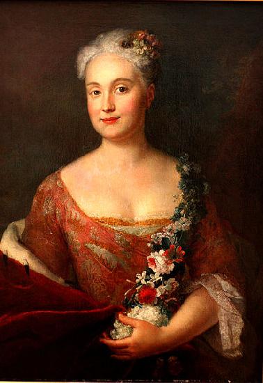 antoine pesne Friederike Markgrafin von Ansbach